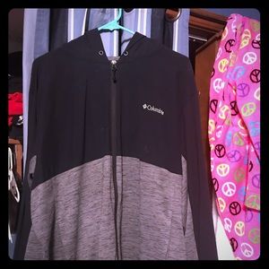 Columbia zip up jacket